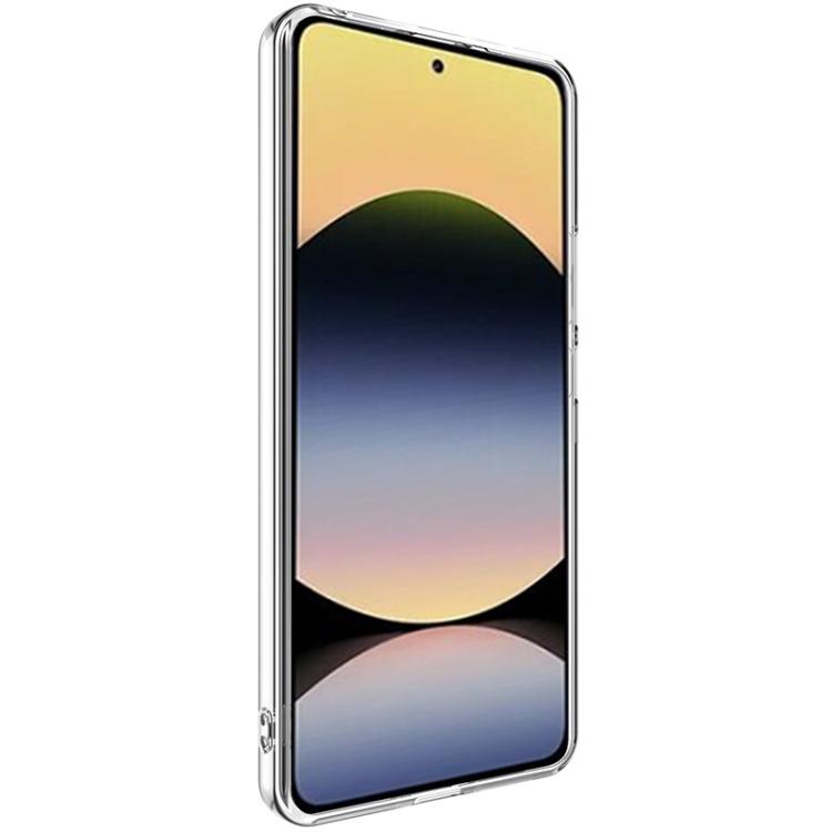 For Redmi Note 14 4G 163.25mm Global imak UX-5 Series Super Slim Transparent Shockproof TPU Protective Case - Transparent