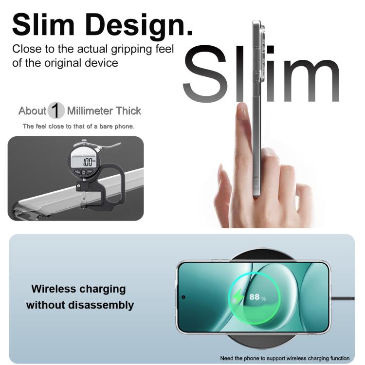 For Redmi Note 15 Pro 5G Global 163.6mm imak UX-5 Series Super Slim Transparent Shockproof TPU Protective Case - Transparent