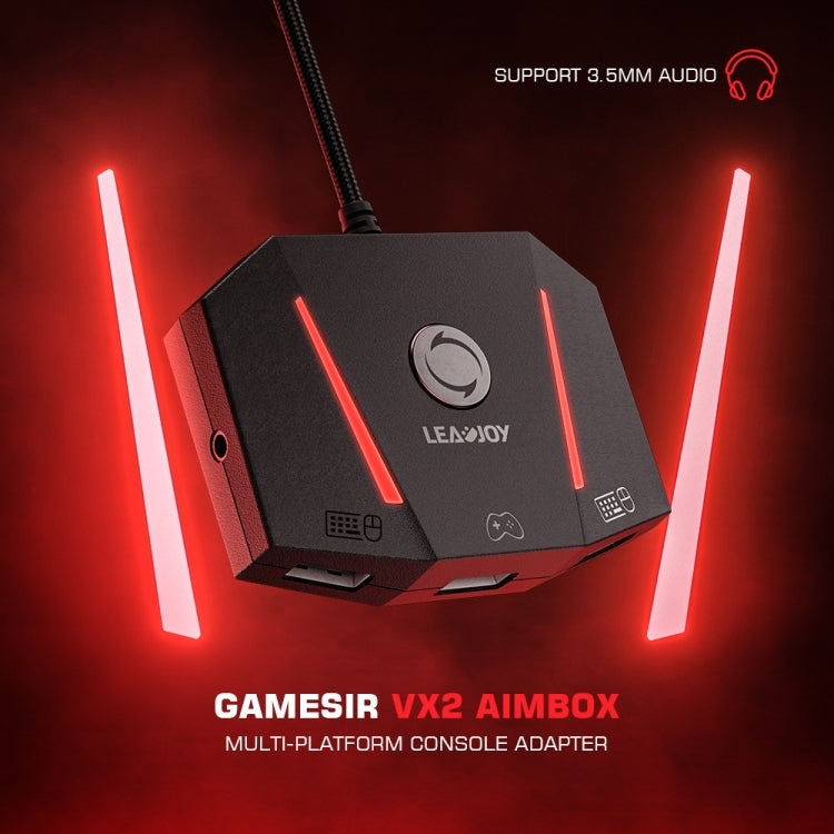 GameSir LeadJoy VX2 AimBox Game Console Keyboard Mouse Converter for Xbox / PS4 - Black