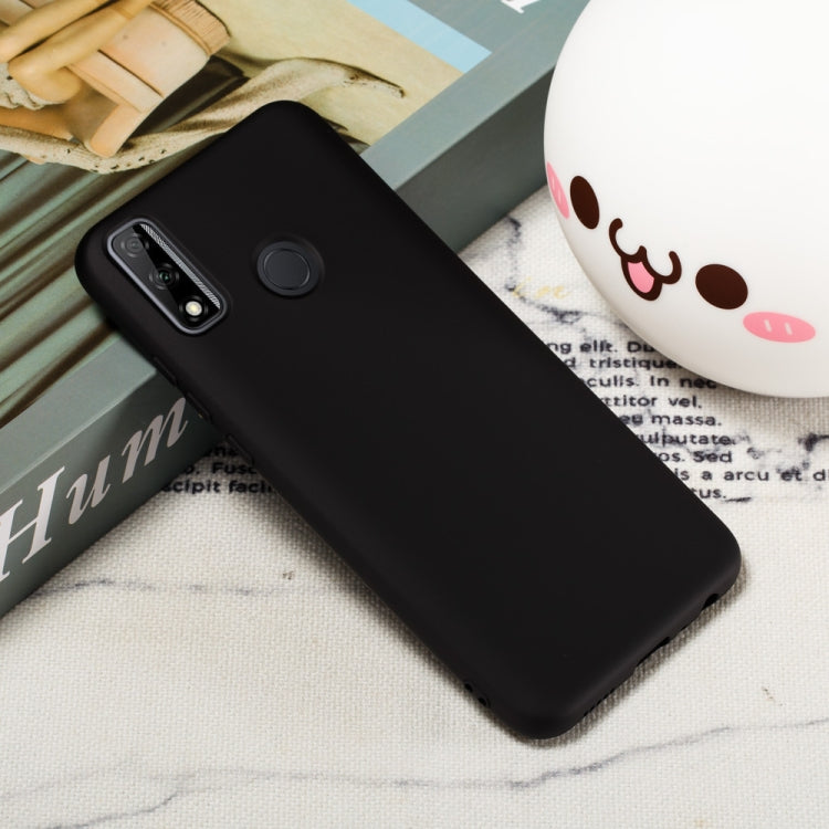 For Huawei Y8s Pure Color Liquid Silicone Shockproof Full Coverage Protective Case