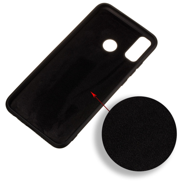 For Huawei Y8s Pure Color Liquid Silicone Shockproof Full Coverage Protective Case