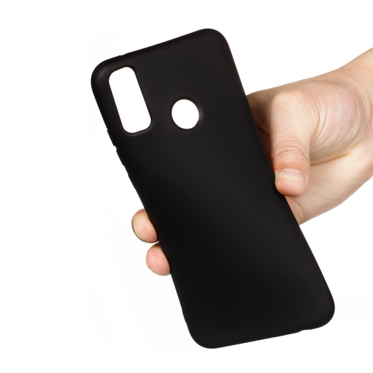 For Huawei Y8s Pure Color Liquid Silicone Shockproof Full Coverage Protective Case