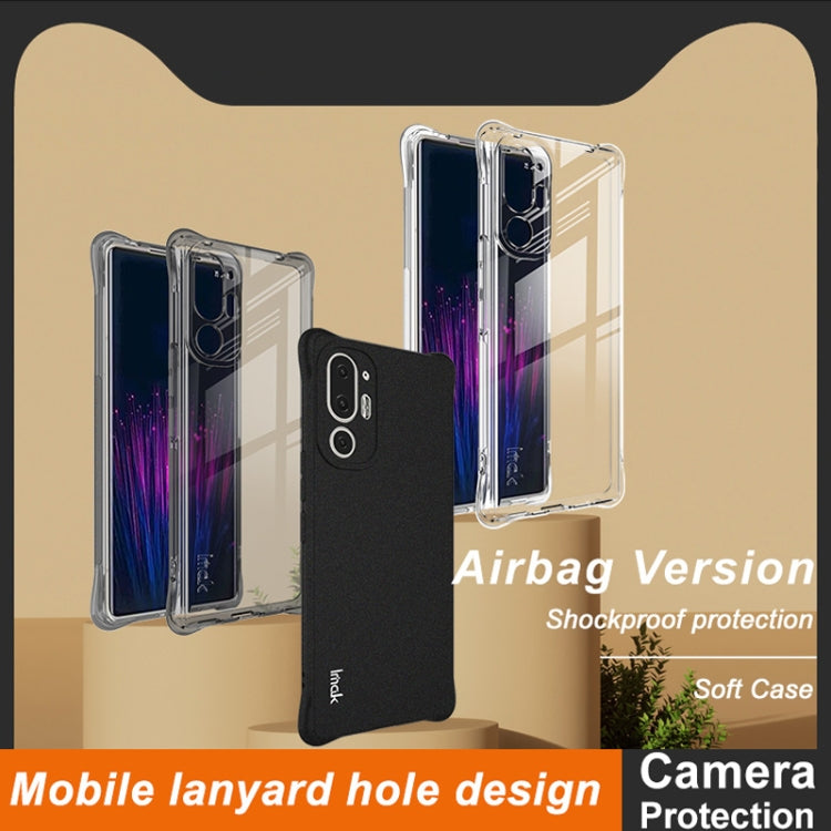 For HTC U24 Pro imak Shockproof Airbag TPU Phone Case