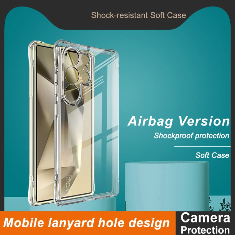 For Samsung Galaxy S25 Ultra 5G imak Shockproof Airbag TPU Phone Case