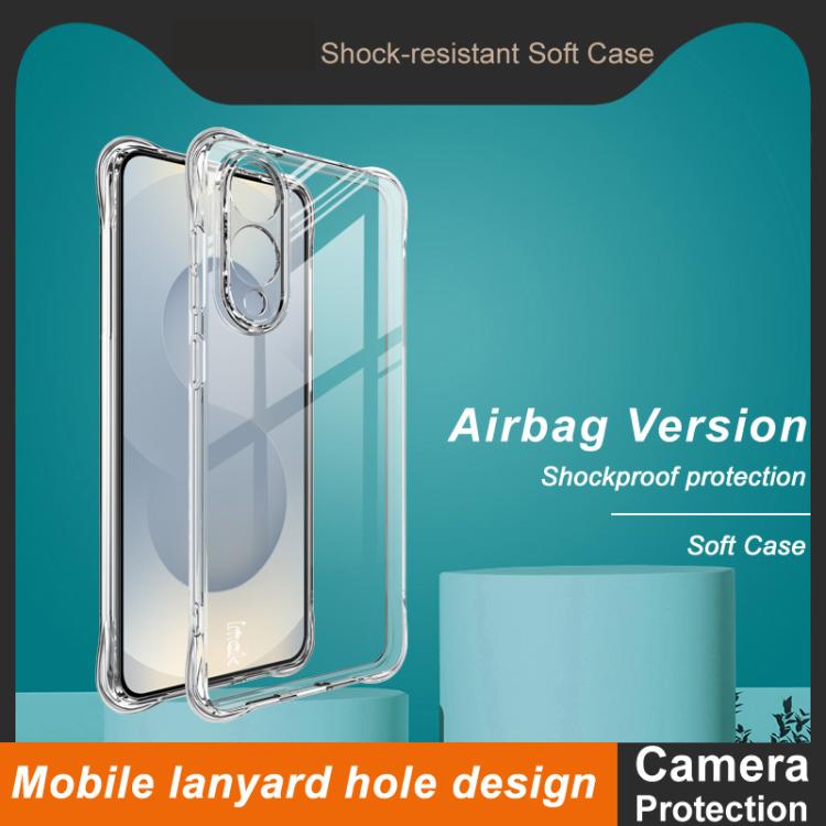 For Samsung Galaxy S25 Edge 5G imak Shockproof Airbag TPU Phone Case