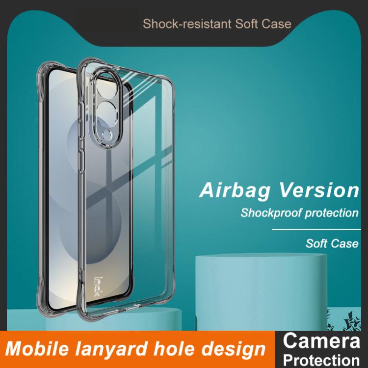 For Samsung Galaxy S25 Edge 5G imak Shockproof Airbag TPU Phone Case