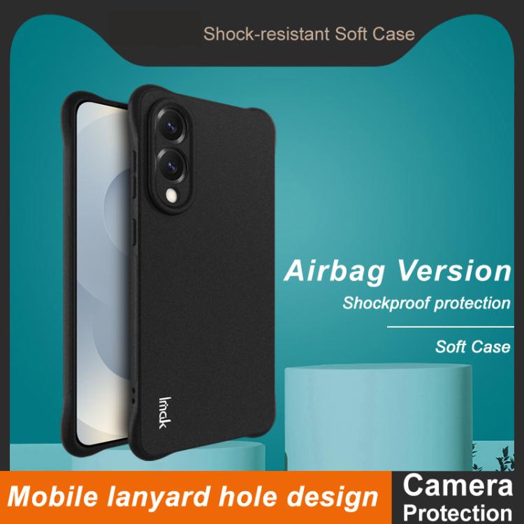 For Samsung Galaxy S25 Edge 5G imak Shockproof Airbag TPU Phone Case