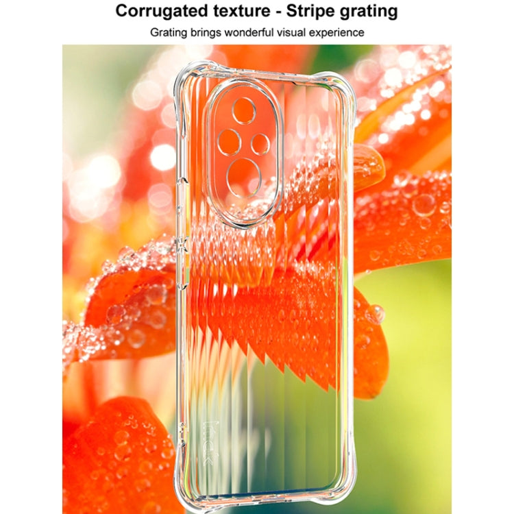 For Honor 200 IMAK Corrugated Texture Airbag TPU Phone Case