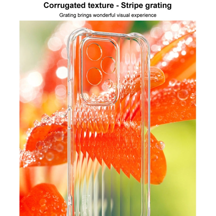 For Honor 200 Lite Global IMAK Corrugated Texture Airbag TPU Phone Case