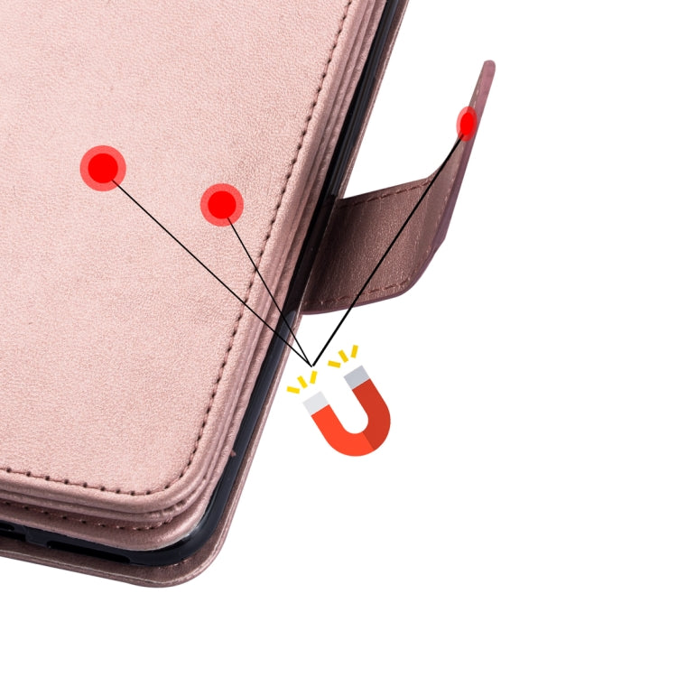 For iPhone 6 Plus Ultra-thin 9 Card Horizontal Flip Leather Case, with Card Slots & Holder & Lanyard