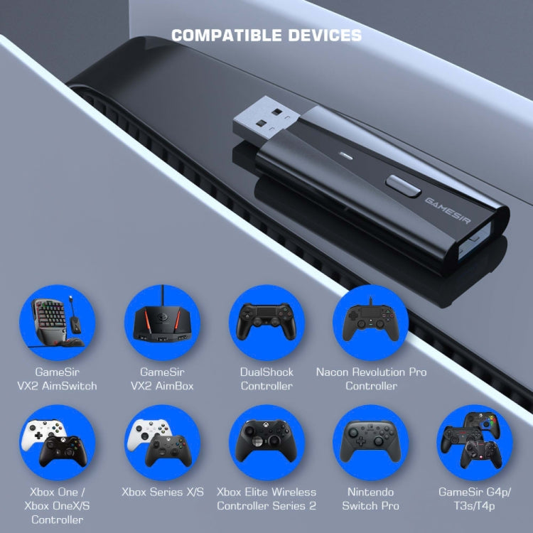 GameSir VX Adapter PS5 Game Controllers