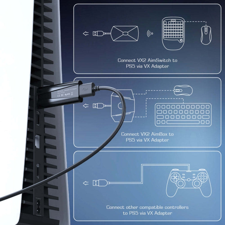 GameSir VX Adapter PS5 Game Controllers