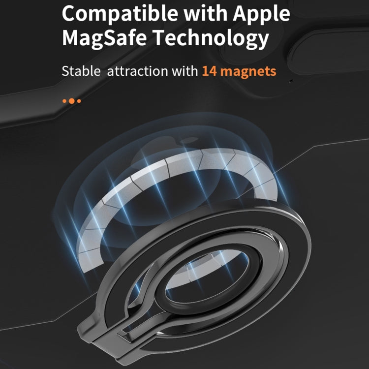 360 Rotations MagSafe Magnetic Finger Ring with Phone Holder