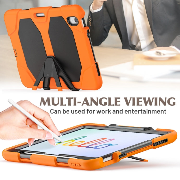 For iPad Air 11 2026 / 2025 / 2024 Colorful Silicone Heavy Duty Hybrid PC Tablet Case