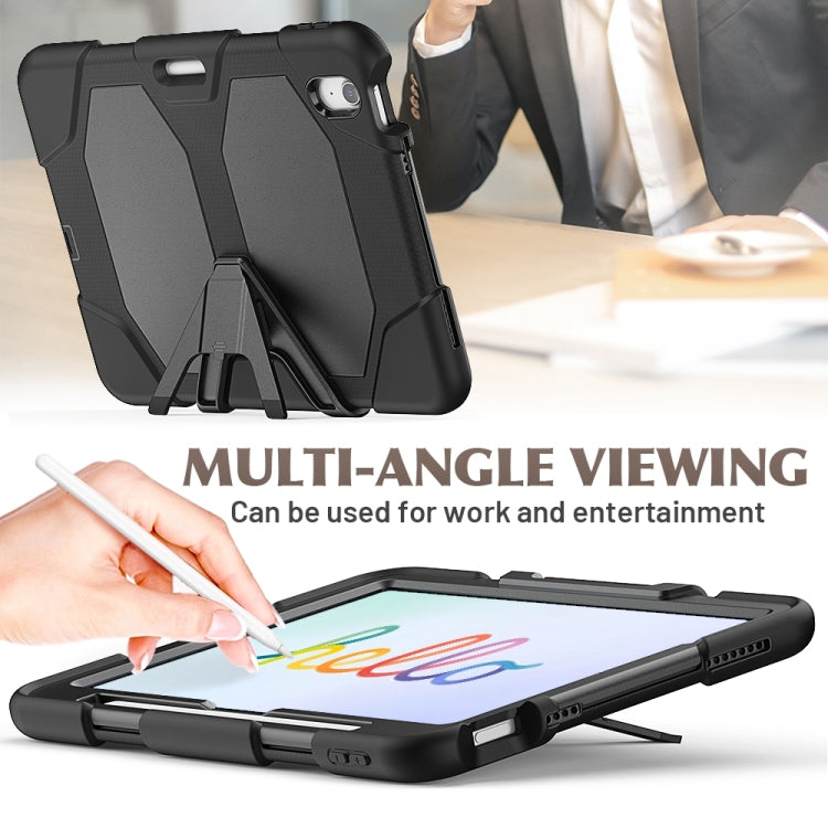 For iPad Air 11 2026 / 2025 / 2024 Colorful Silicone Heavy Duty Hybrid PC Tablet Case
