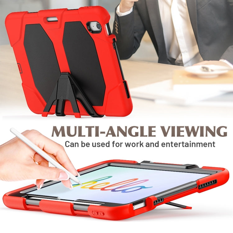 For iPad Air 11 2026 / 2025 / 2024 Colorful Silicone Heavy Duty Hybrid PC Tablet Case