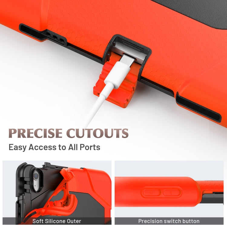 For iPad Air 11 2026 / 2025 / 2024 Colorful Silicone Heavy Duty Hybrid PC Tablet Case