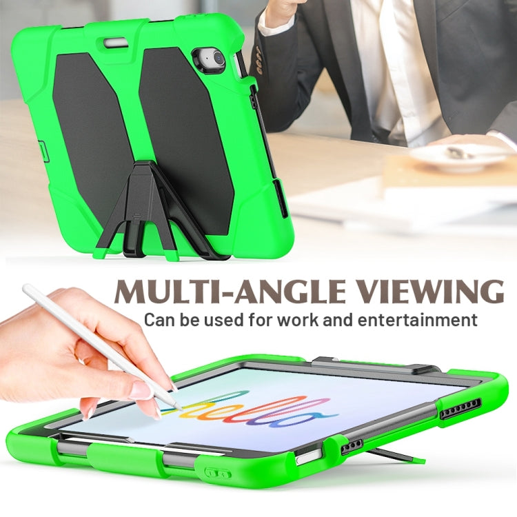 For iPad Air 11 2026 / 2025 / 2024 Colorful Silicone Heavy Duty Hybrid PC Tablet Case