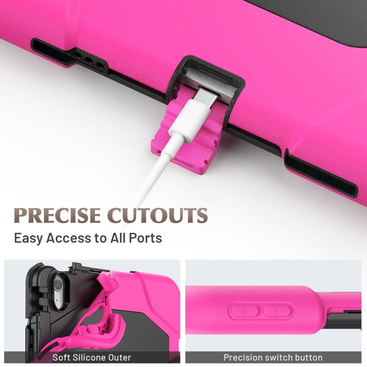 For iPad Air 11 2026 / 2025 / 2024 Colorful Silicone Heavy Duty Hybrid PC Tablet Case