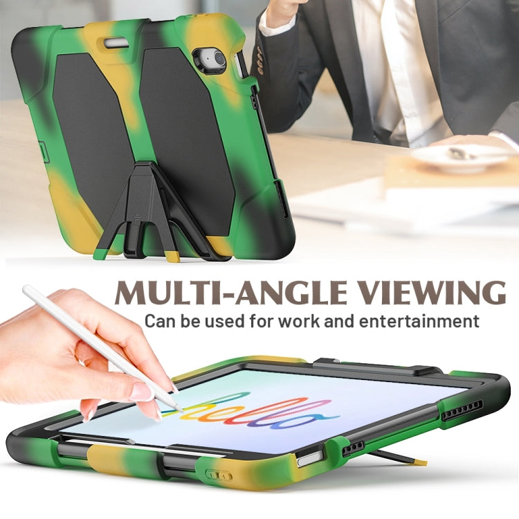 For iPad Air 11 2026 / 2025 / 2024 Colorful Silicone Heavy Duty Hybrid PC Tablet Case