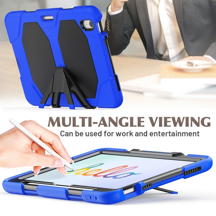 For iPad Air 11 2026 / 2025 / 2024 Colorful Silicone Heavy Duty Hybrid PC Tablet Case