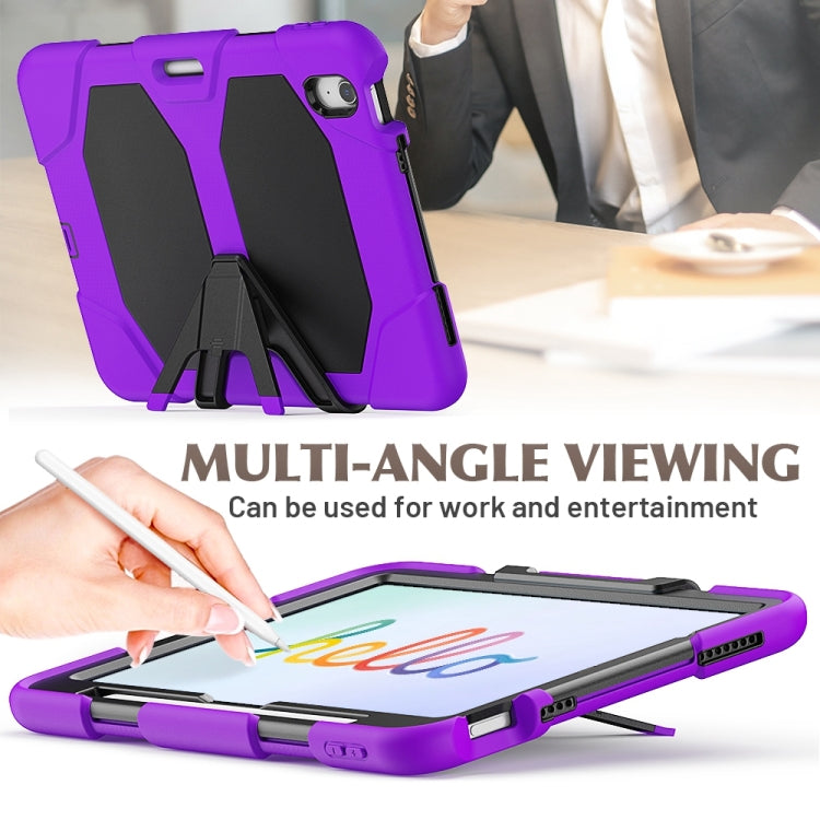 For iPad Air 11 2026 / 2025 / 2024 Colorful Silicone Heavy Duty Hybrid PC Tablet Case