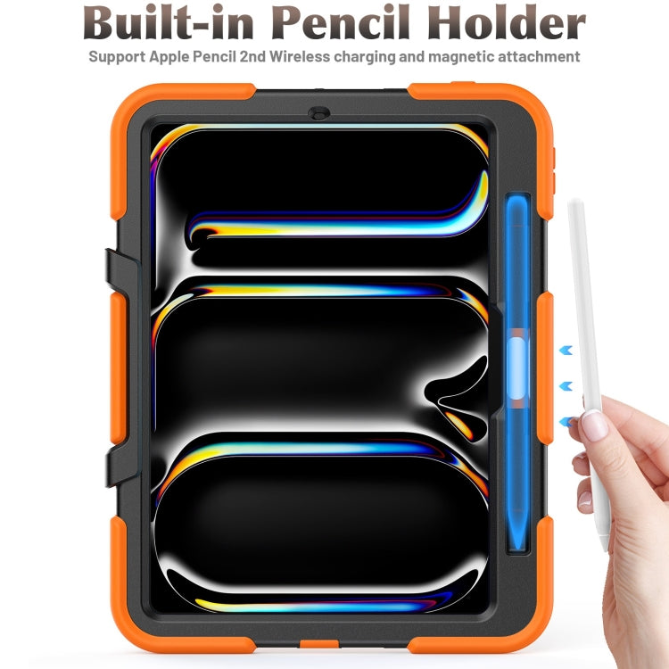For iPad Pro 11 2025 / 2024 Colorful Silicone Heavy Duty Hybrid PC Tablet Case