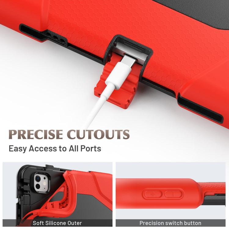 For iPad Pro 11 2025 / 2024 Colorful Silicone Heavy Duty Hybrid PC Tablet Case