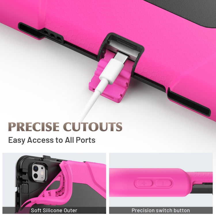 For iPad Pro 11 2025 / 2024 Colorful Silicone Heavy Duty Hybrid PC Tablet Case