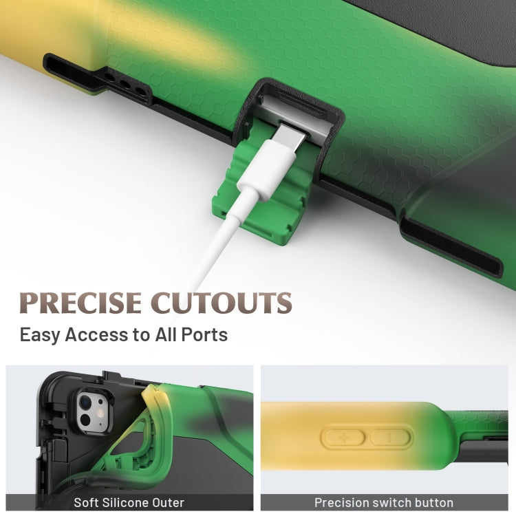For iPad Pro 11 2025 / 2024 Colorful Silicone Heavy Duty Hybrid PC Tablet Case