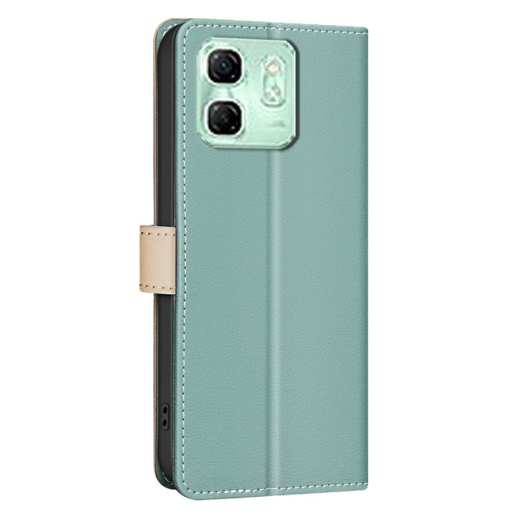 For Infinix Smart 9 / Hot 50i Color Matching RFID Anti-theft Leather Phone Case