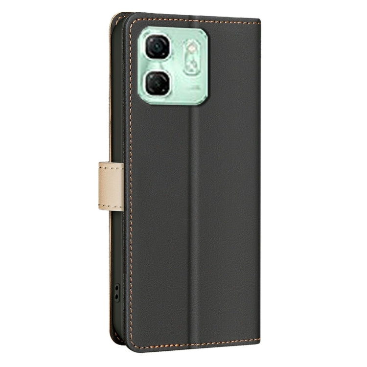 For Infinix Smart 9 / Hot 50i Color Matching RFID Anti-theft Leather Phone Case