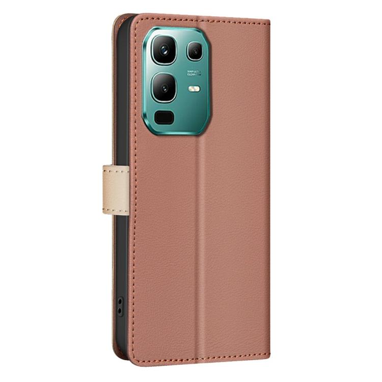 For Infinix Note 50X 5G Color Matching RFID Anti-theft Leather Phone Case