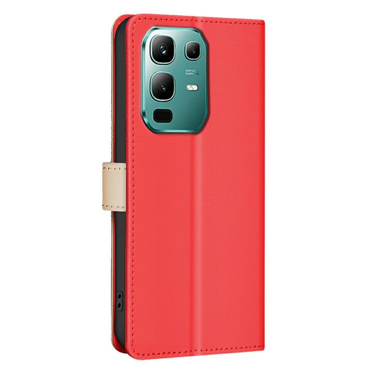 For Infinix Note 50X 5G Color Matching RFID Anti-theft Leather Phone Case
