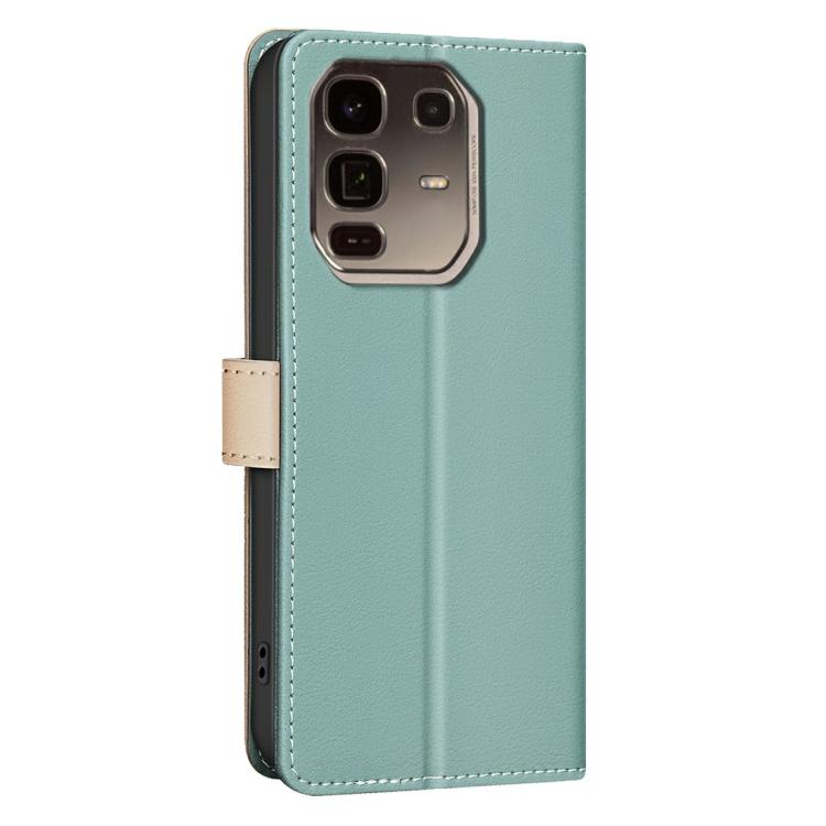 For Infinix Note 50 Pro+ 5G Color Matching RFID Anti-theft Leather Phone Case