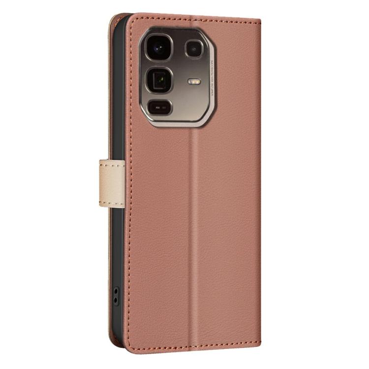 For Infinix Note 50 Pro+ 5G Color Matching RFID Anti-theft Leather Phone Case