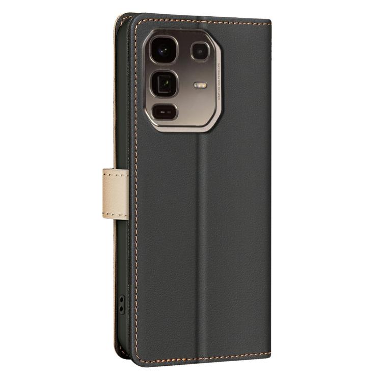 For Infinix Note 50 Pro+ 5G Color Matching RFID Anti-theft Leather Phone Case