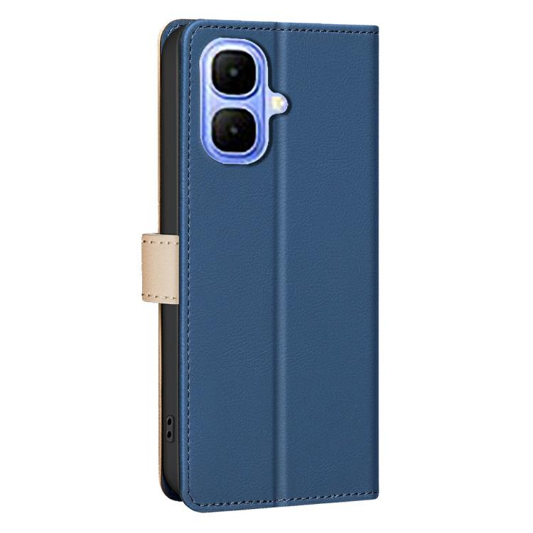 For Infinix Smart 10 4G Color Matching RFID Anti-theft Leather Phone Case