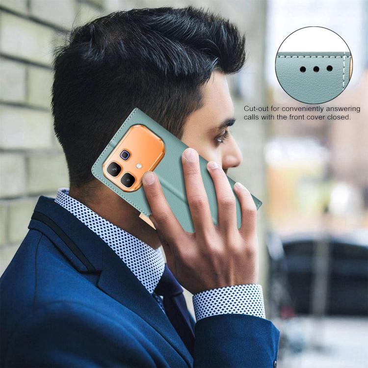 For Infinix Note 60 5G / 60 Pro 5G Color Matching RFID Anti-theft Leather Phone Case