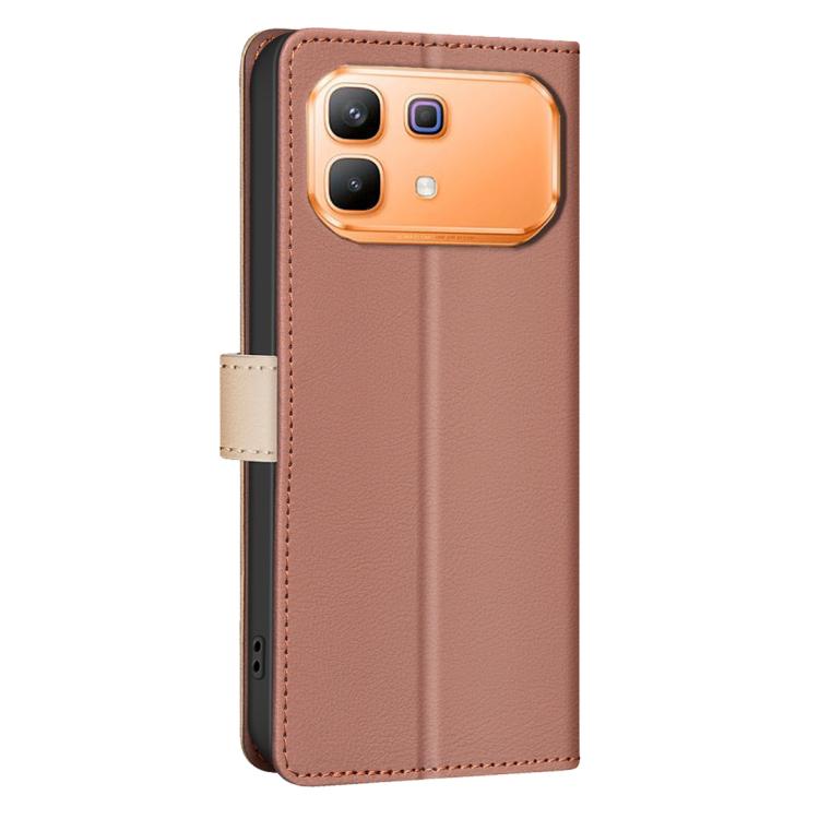 For Infinix Note 60 5G / 60 Pro 5G Color Matching RFID Anti-theft Leather Phone Case