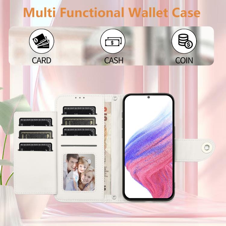 For Oukitel C59 / C59 Pro Rhombic Texture Flip Leather Phone Case with Lanyard