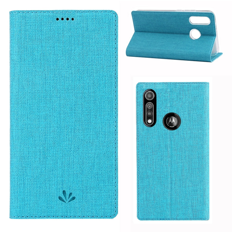 For Motorola Moto G Fast ViLi DMX-54 Shockproof TPU + PU Leather Magnetic Attraction Horizontal Flip Protective Case with Card Slots & Holder