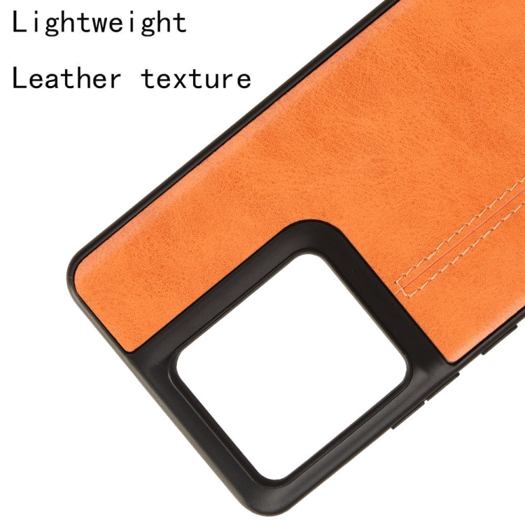 For Motorola Edge 50 Pro Cow Pattern Sewing Card Bag Phone Case