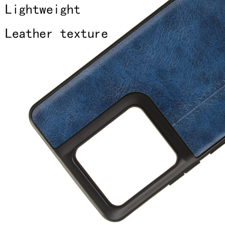 For Motorola Edge 50 Pro Cow Pattern Sewing Card Bag Phone Case