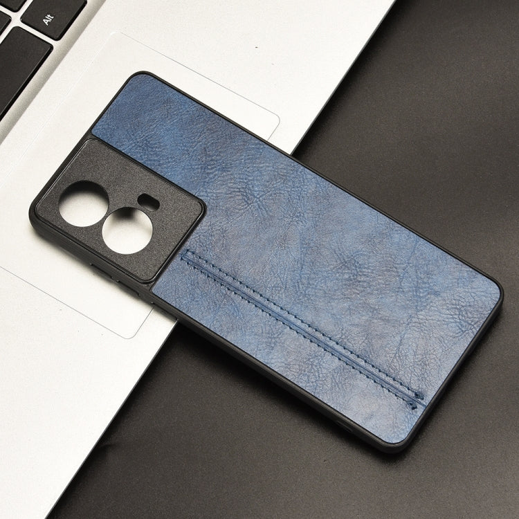 For Motorola Edge 50 Fusion Cow Pattern Sewing Card Bag Phone Case