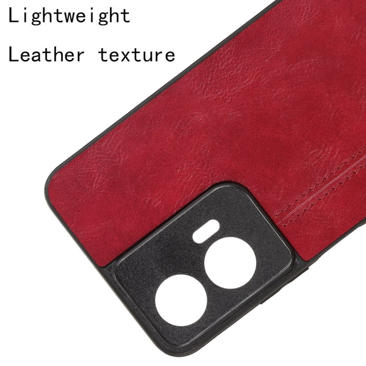 For Motorola Moto G35 5G Cow Pattern Sewing Card Bag Phone Case