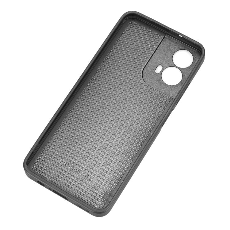 For Motorola Moto G45 5G Cow Pattern Sewing Card Bag Phone Case