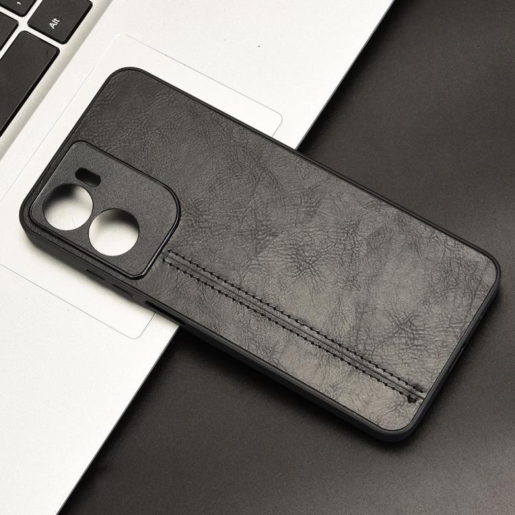 For Motorola Moto G05 / Moto E15 Cow Pattern Sewing Card Bag Phone Case