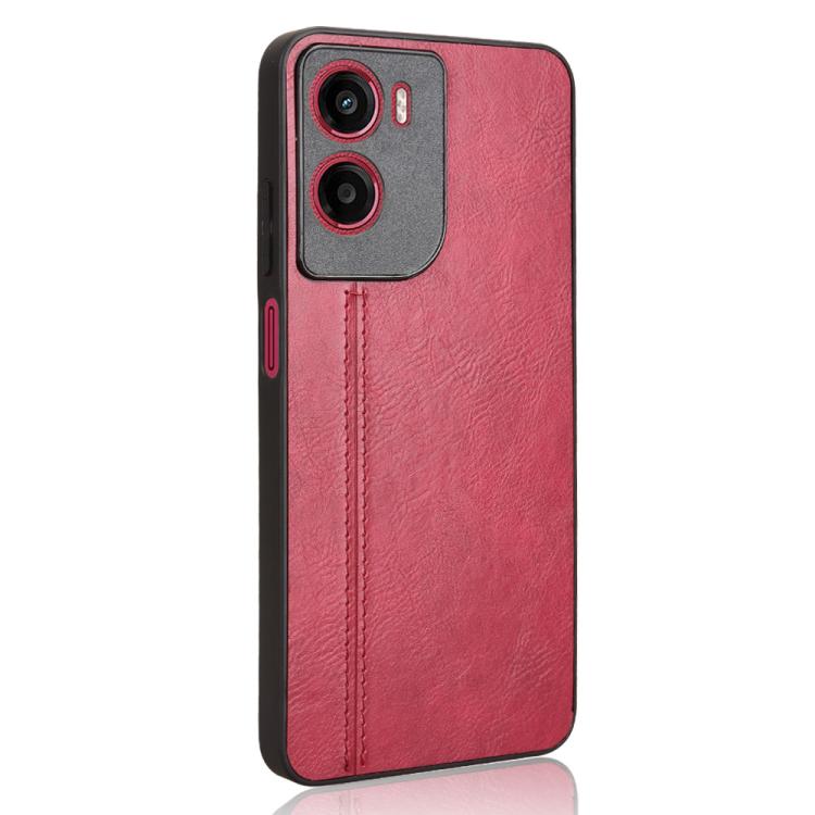 For Motorola Moto G05 / Moto E15 Cow Pattern Sewing Card Bag Phone Case
