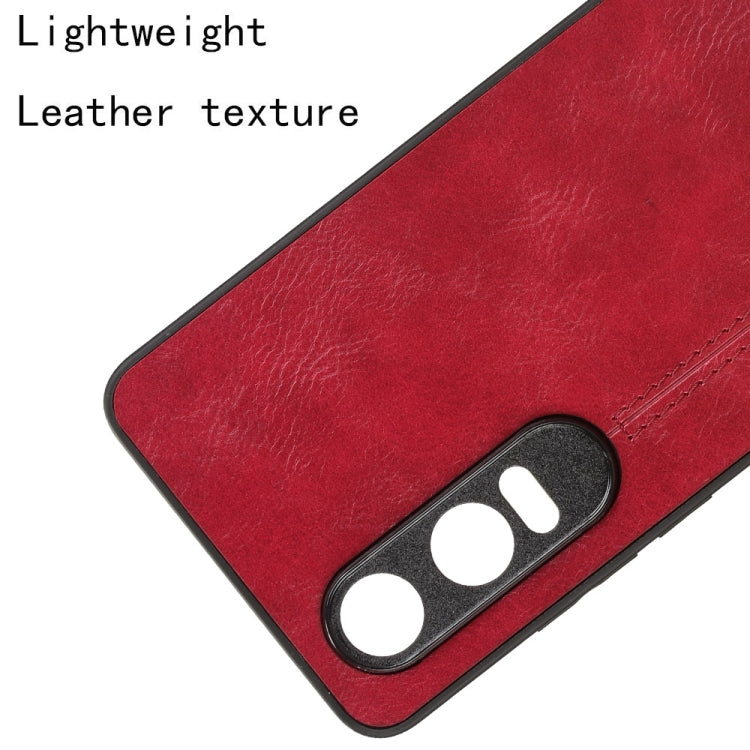 For OPPO K12x Cow Pattern Sewing Card Bag Phone Case